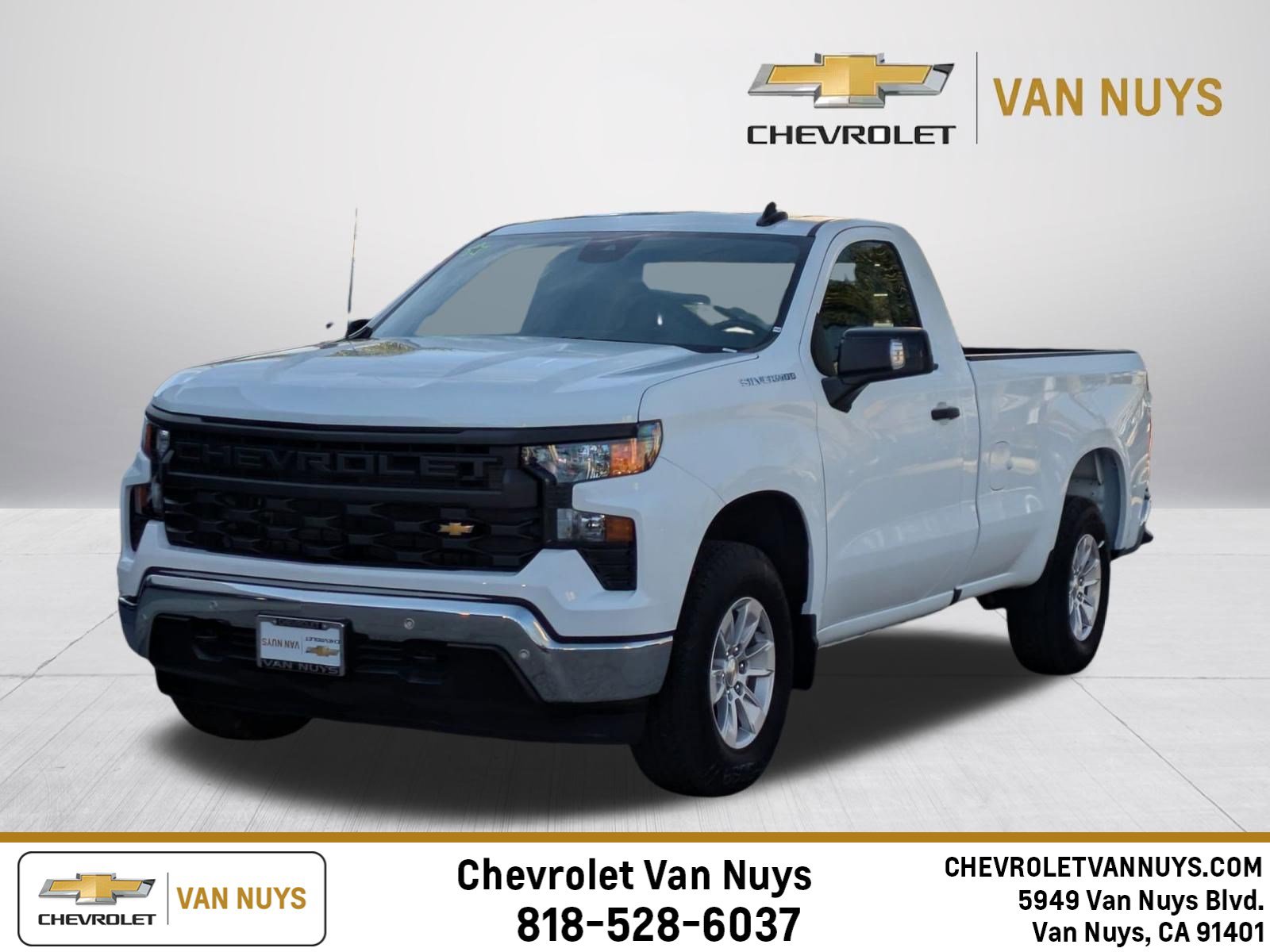 New 2025 Chevrolet Silverado 1500 W/T w/ WT Safety Package RWD image 1