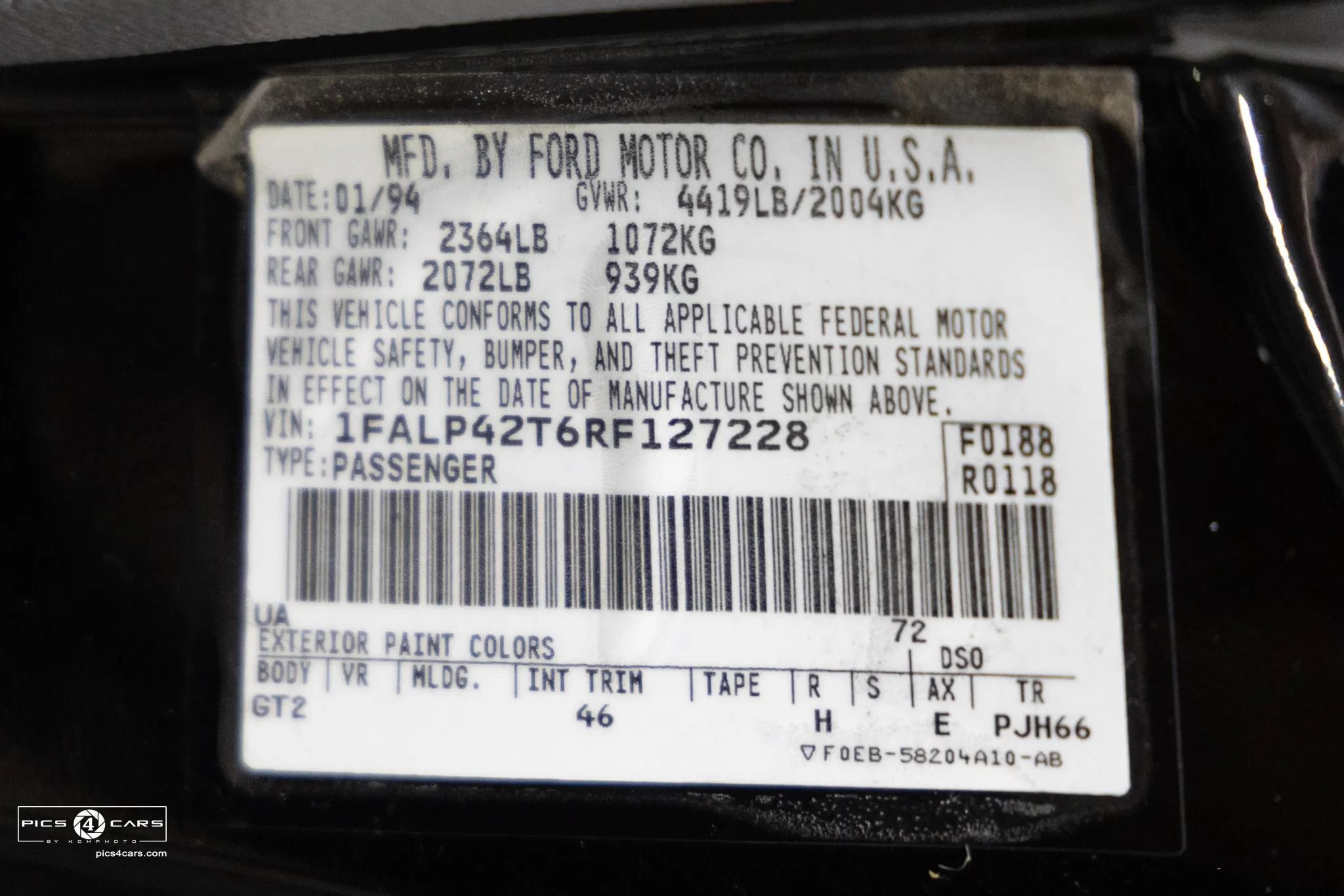 Used 1994 Ford Mustang GT RWD image 36