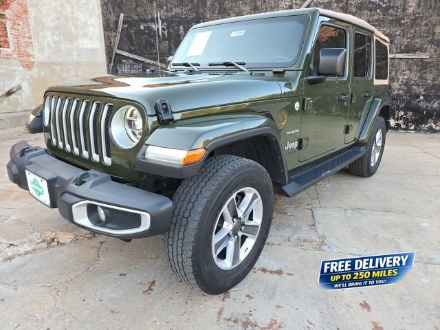 Used 2021 Jeep Wrangler Unlimited Sahara w/ LED Lighting Group