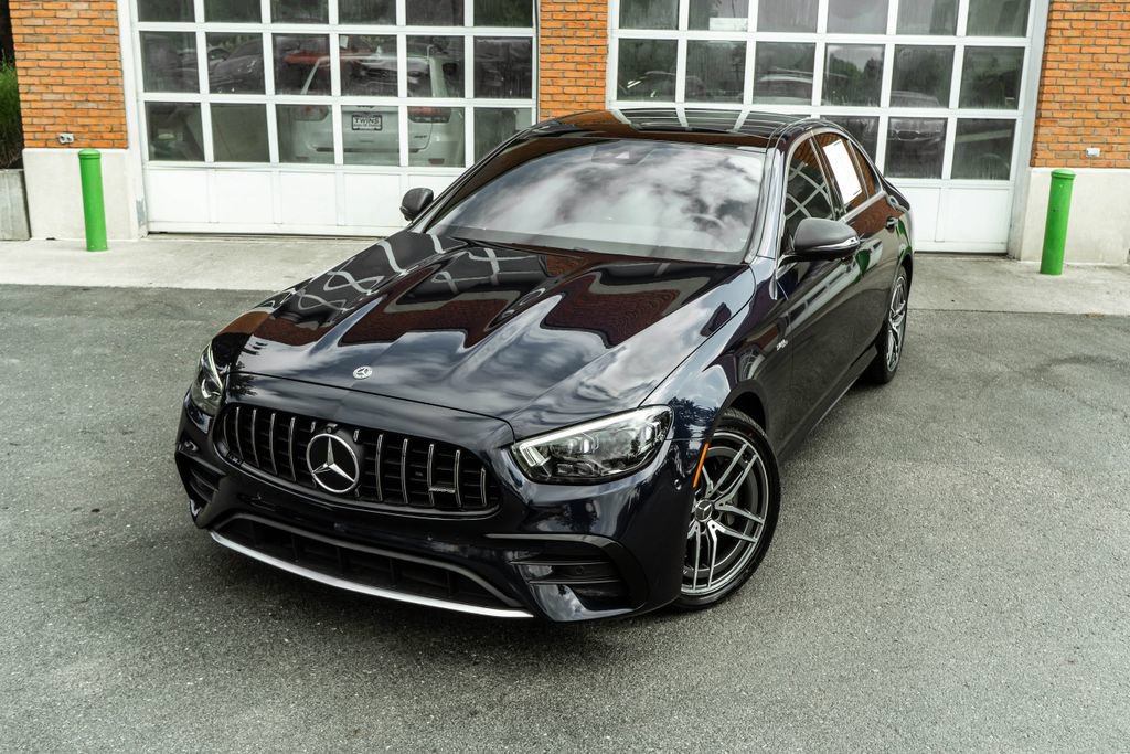 Used 2021 Mercedes-Benz E 53 AMG 4MATIC Sedan w/ Exterior Lighting Package image 2