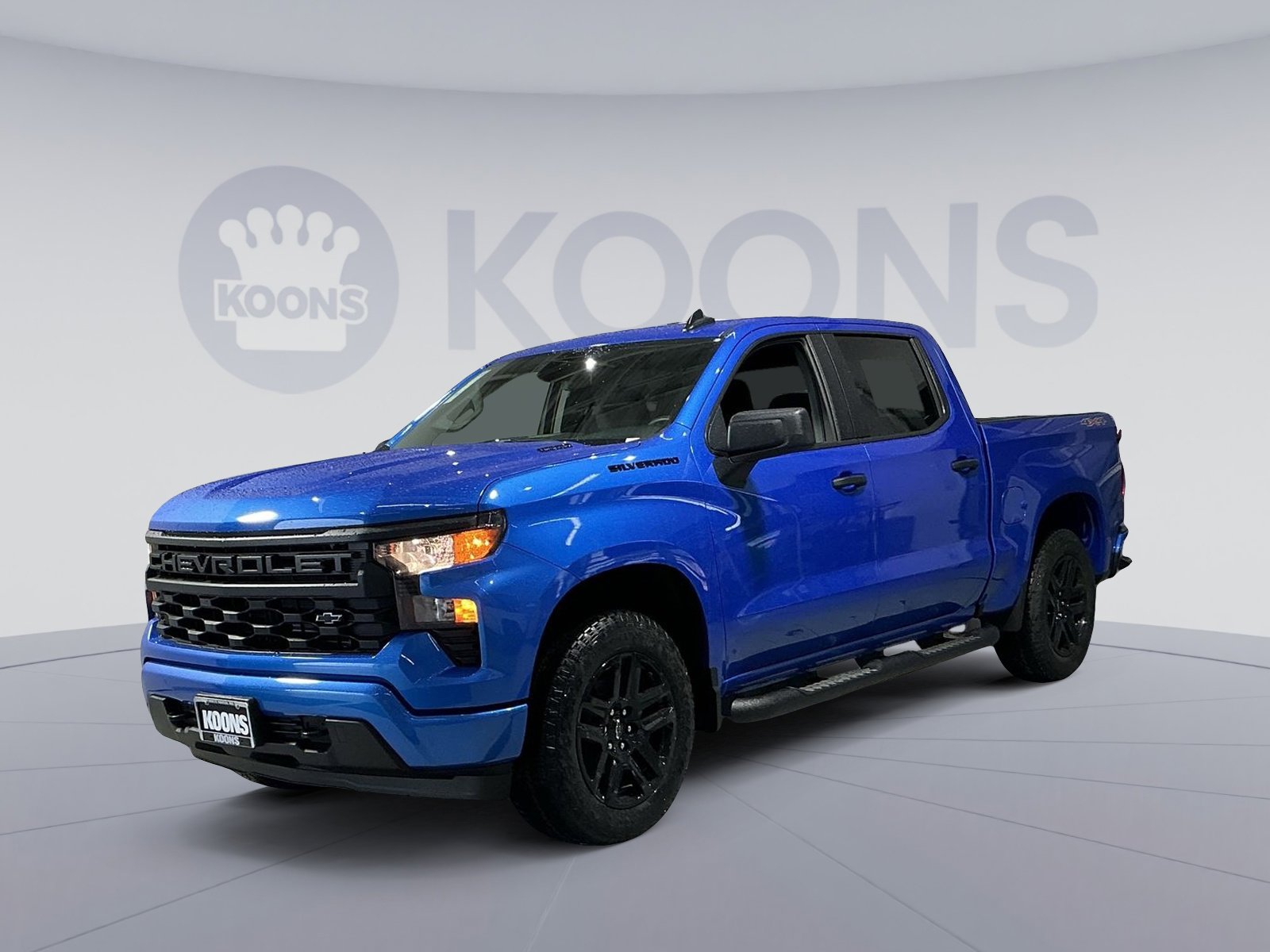 New 2026 Chevrolet Silverado 1500 Custom w/ Turbomax Blackout Package image 1