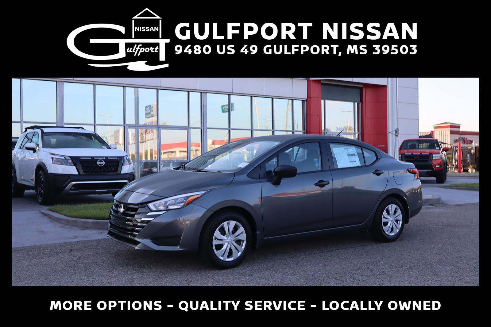 Used 2025 Nissan Versa S w/ Trunk Package