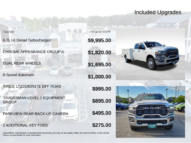 New 2027 RAM 3500 Tradesman w/ Chrome Appearance Group A AWD/4WD image 5