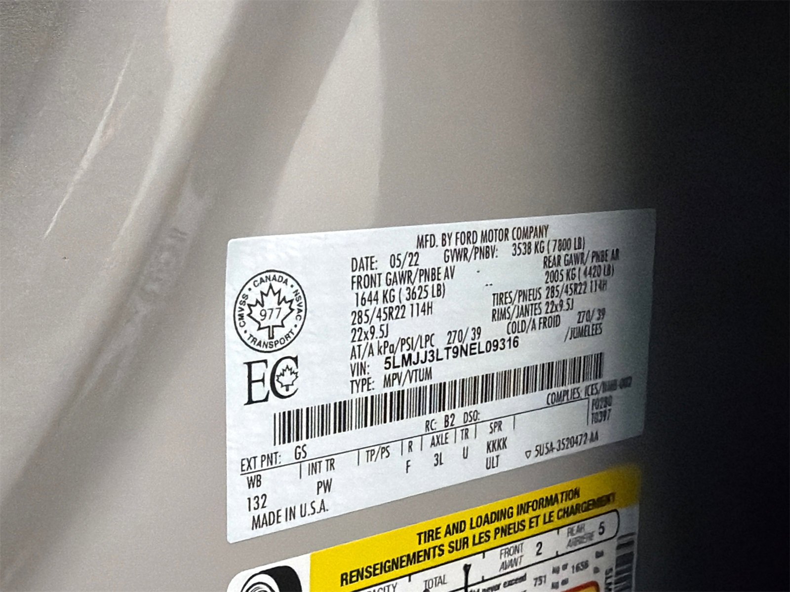 Used 2022 Lincoln Navigator L Reserve w/ Equipment Group 201A image 40