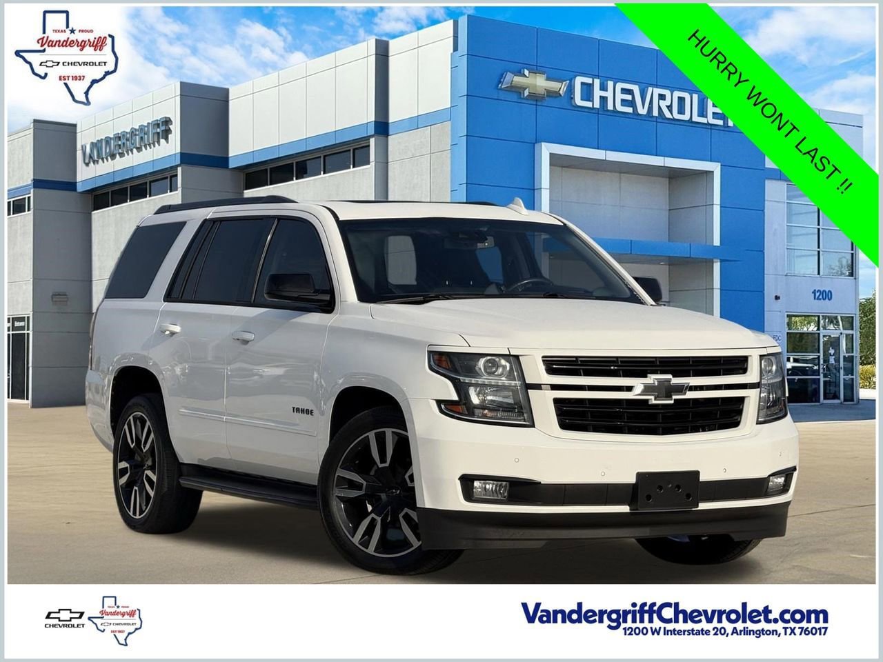 Used 2018 Chevrolet Tahoe Premier AWD/4WD image 1