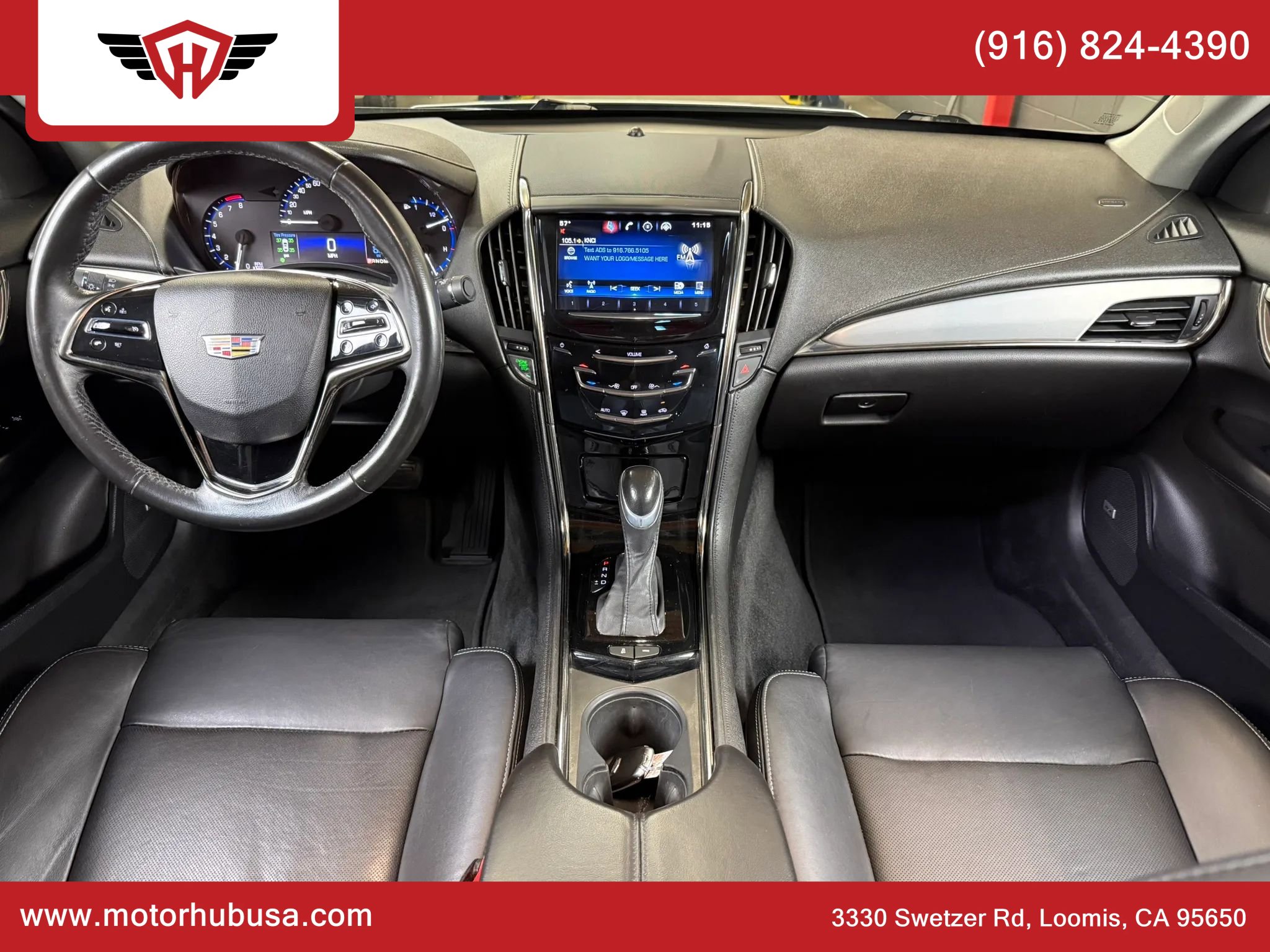 Used 2015 Cadillac ATS Luxury w/ Sun And Sound Package RWD image 19