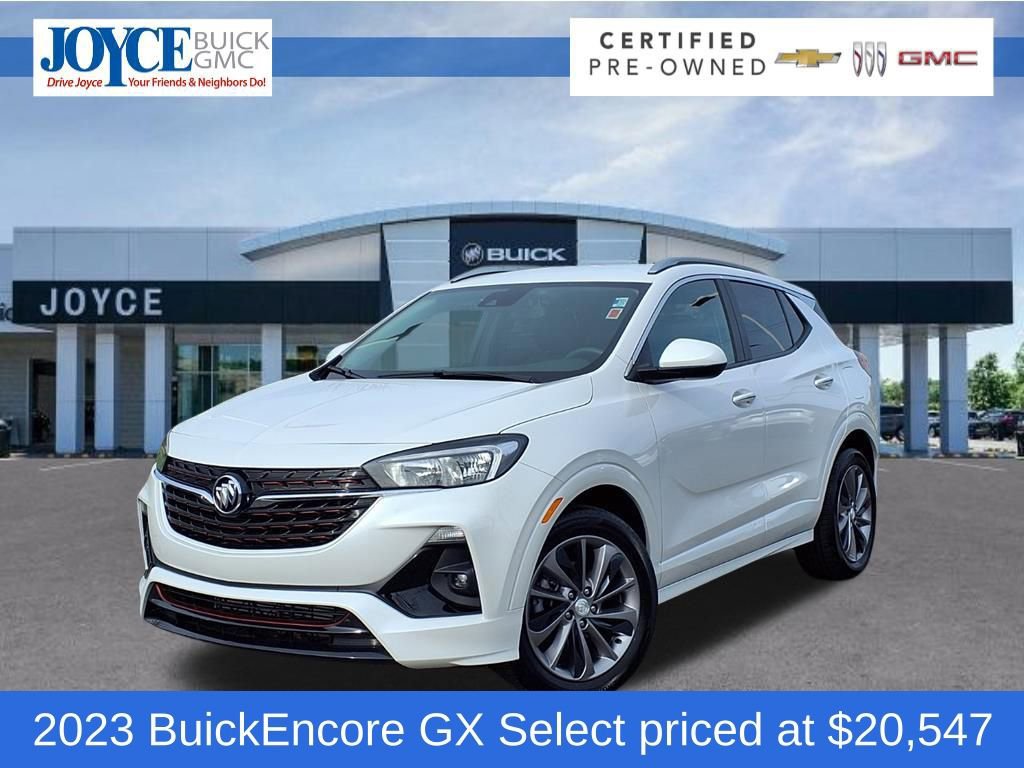 Certified 2023 Buick Encore GX Select w/ Sport Touring Package