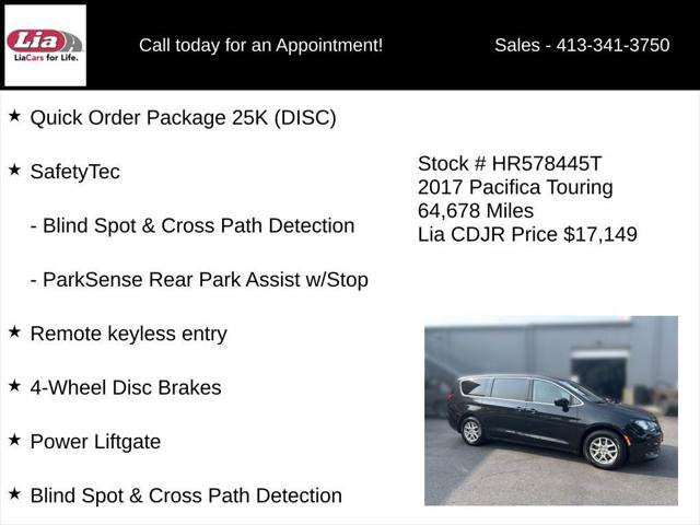 Certified 2017 Chrysler Pacifica Touring FWD image 6