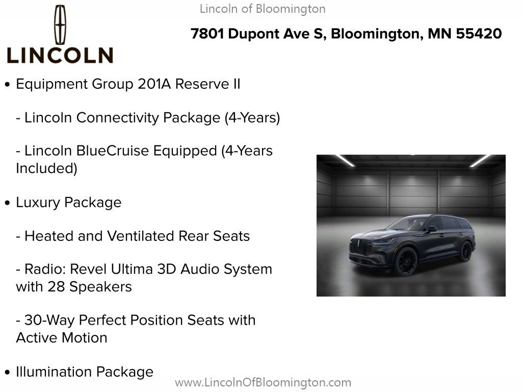 New 2026 Lincoln Aviator Reserve AWD/4WD image 9