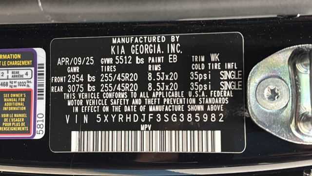 Used 2025 Kia Sorento X-Line EX AWD/4WD image 30