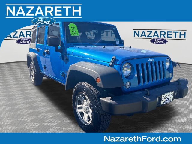 Used 2016 Jeep Wrangler Unlimited Sport w/ Connectivity Group AWD/4WD 360° Tour