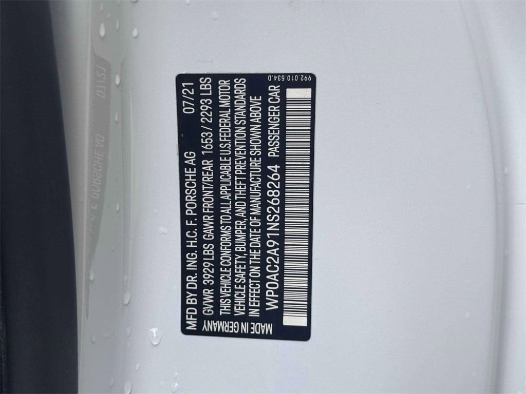 Certified 2022 Porsche 911 GT3 image 29