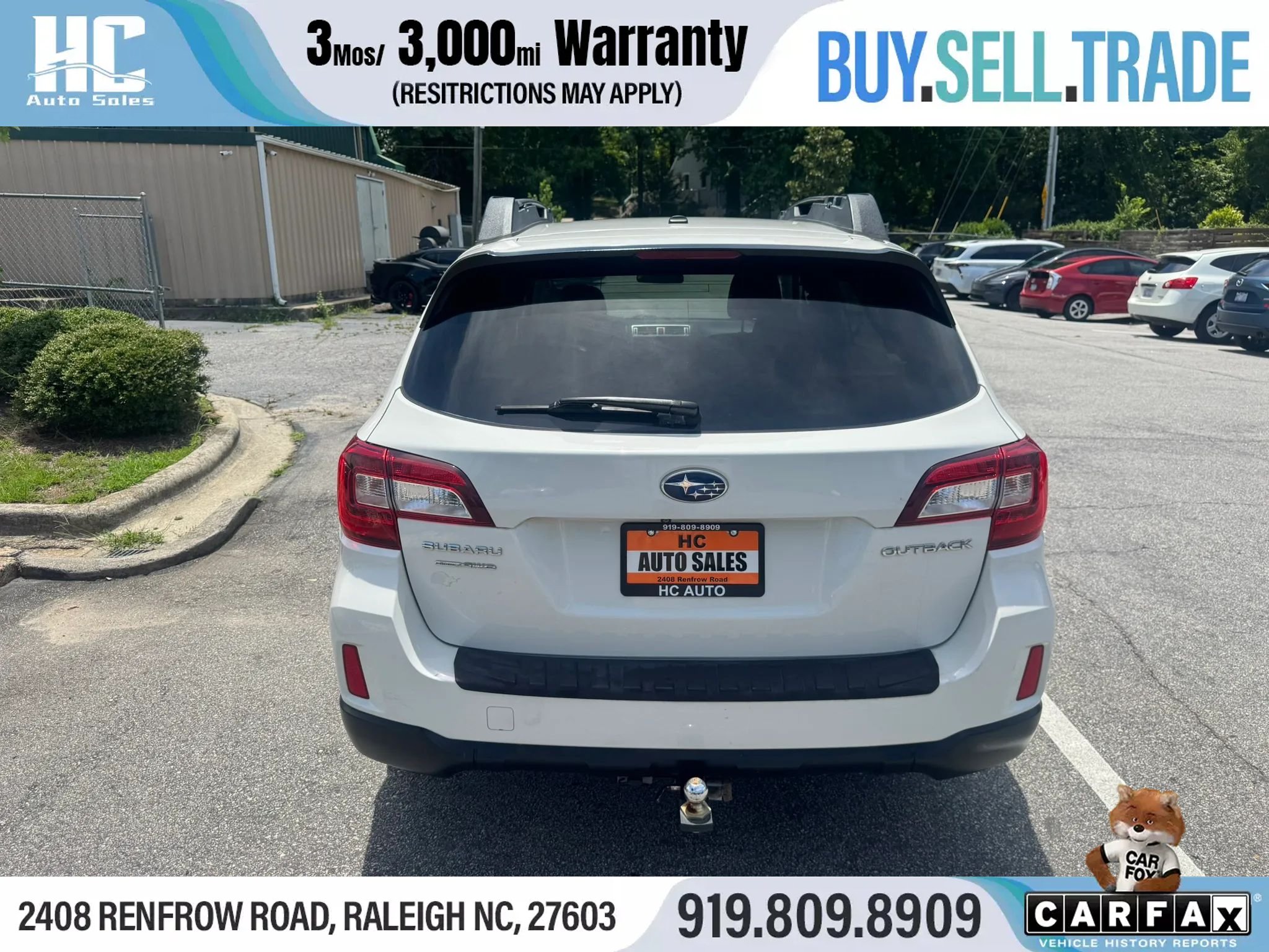 Used 2015 Subaru Outback 2.5i Limited w/ Protection Package #2 AWD/4WD image 4