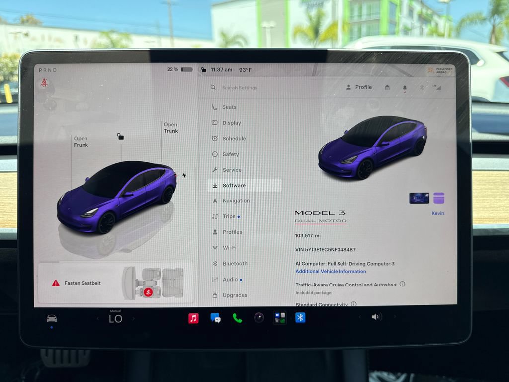 Used 2022 Tesla Model 3 Performance AWD/4WD image 32