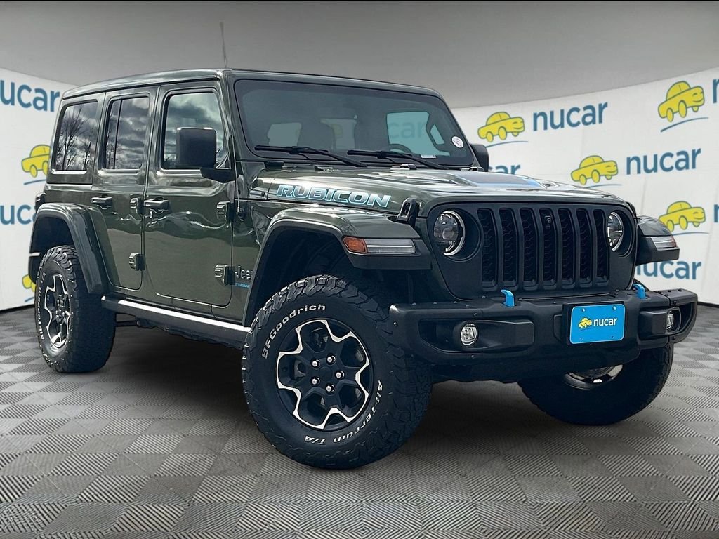 Used 2023 Jeep Wrangler Unlimited Rubicon 4xe w/ Steel Bumper Group AWD/4WD image 1