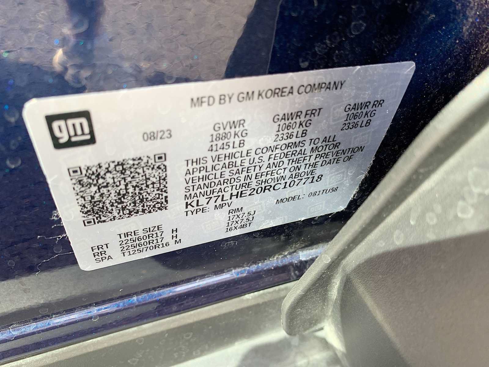 Certified 2024 Chevrolet Trax LT w/ LT Convenience Package FWD image 31