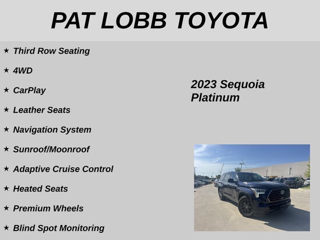 Used 2023 Toyota Sequoia Platinum AWD/4WD image 21