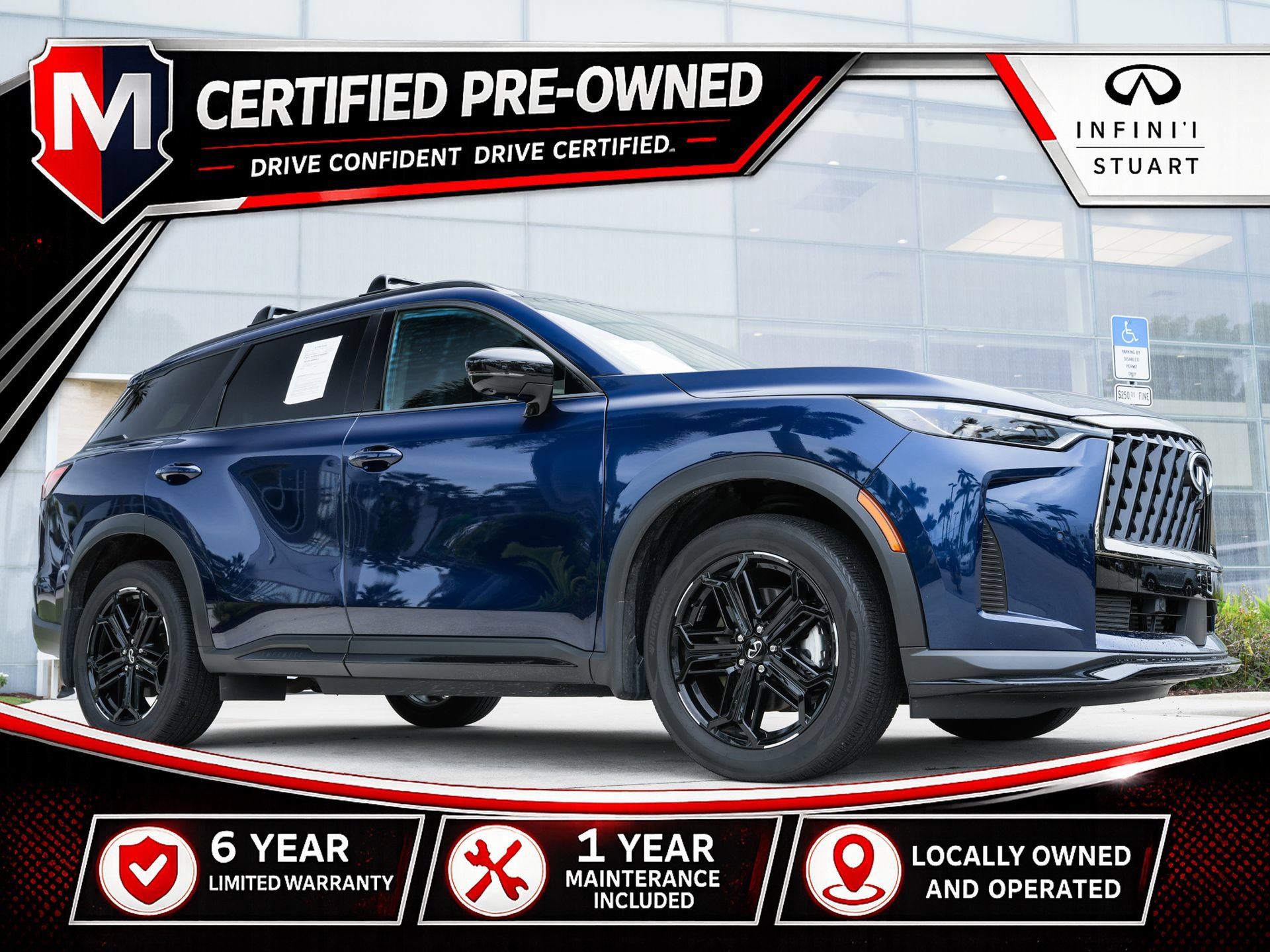 Certified 2026 INFINITI QX60 Sport w/ Dark Cargo Package AWD/4WD image 1