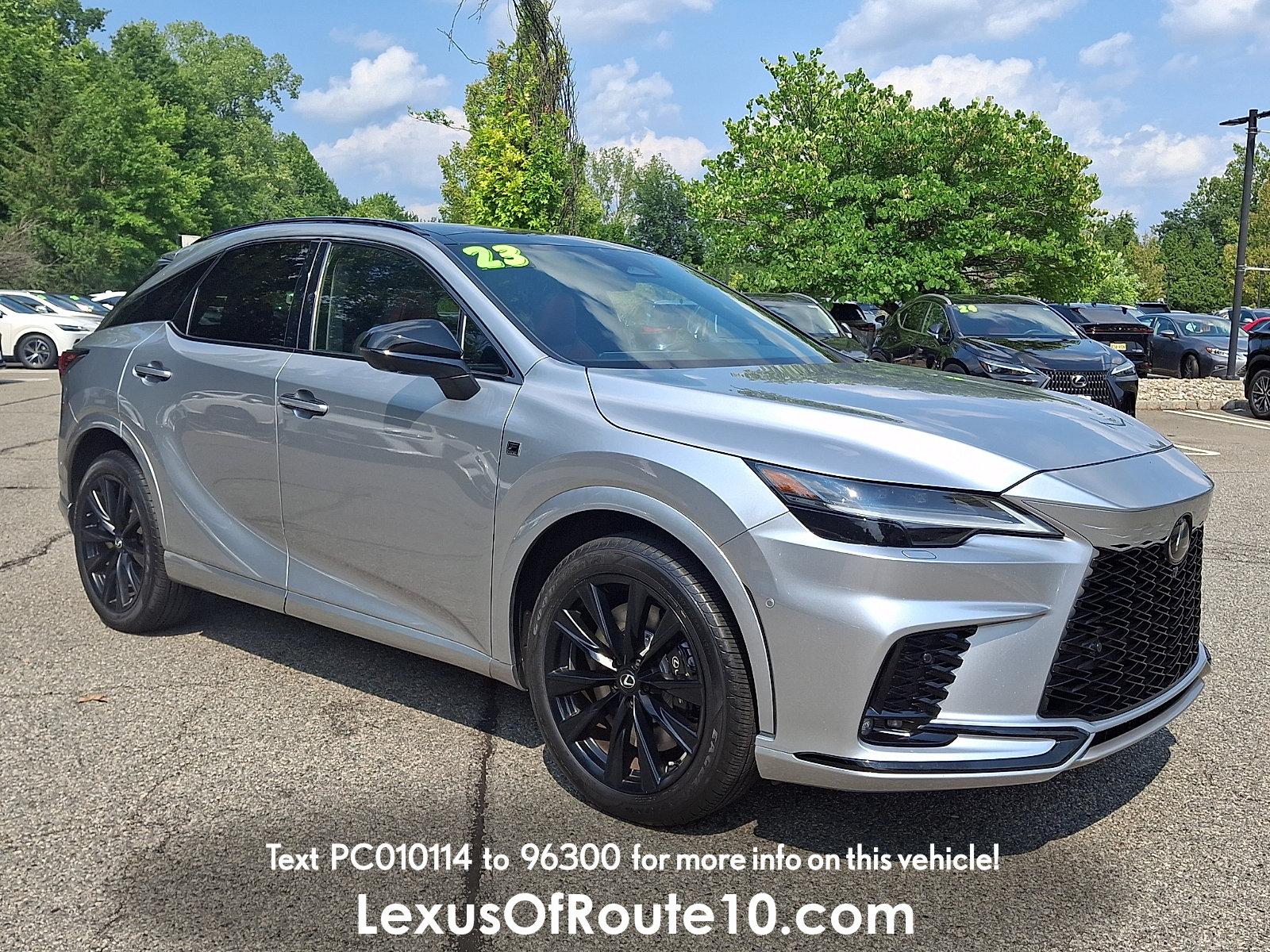 Certified 2023 Lexus RX 500h F Sport w/ Accessory Package (2T) AWD/4WD image 1