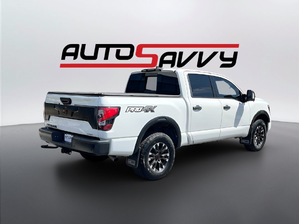 Used 2023 Nissan Titan PRO-4X w/ Off Road Protection Package AWD/4WD image 7