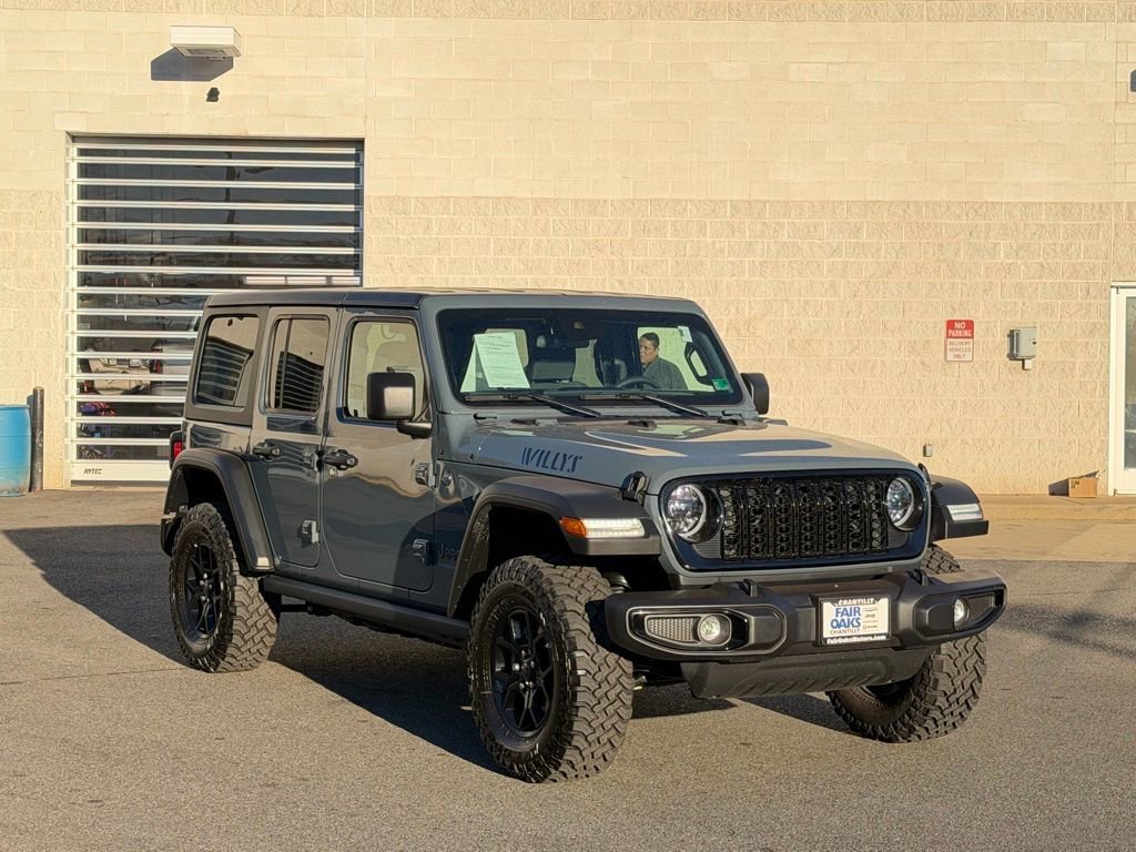 Used 2025 Jeep Wrangler Unlimited Sport S 4xe image 1