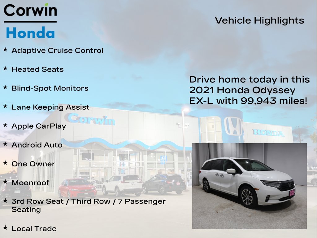Used 2021 Honda Odyssey EX-L image 6