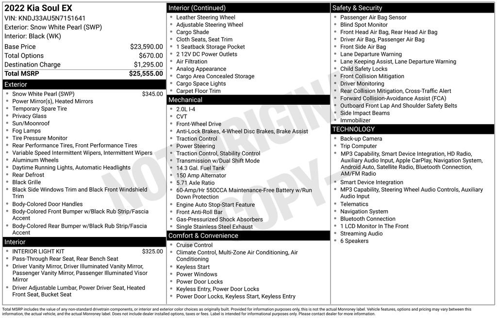 Used 2022 Kia Soul EX FWD image 39