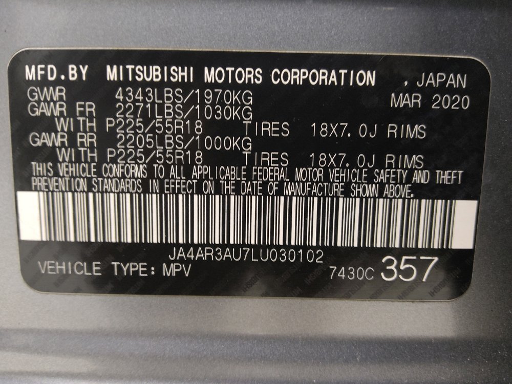 Used 2020 Mitsubishi Outlander Sport SE AWD/4WD image 33