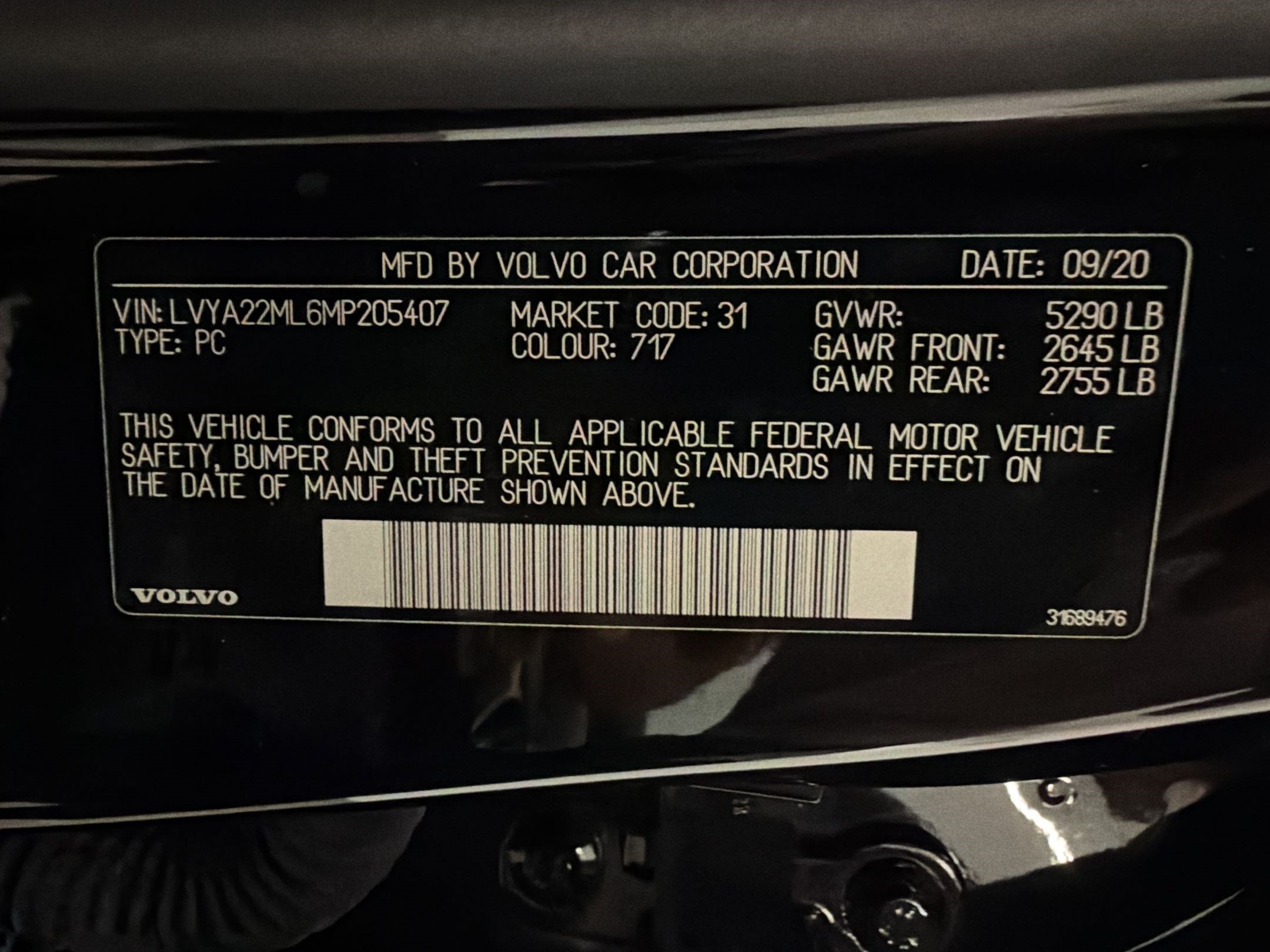 Used 2021 Volvo S90 T6 Inscription w/ Advanced Package AWD/4WD image 26