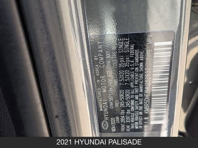 Used 2021 Hyundai Palisade Limited AWD/4WD image 32