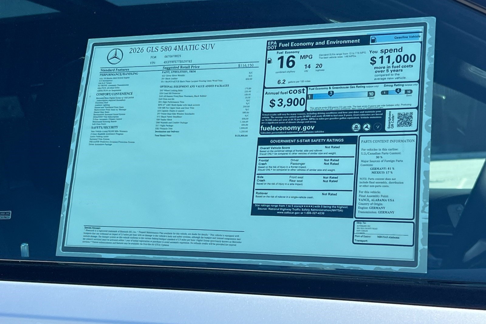 New 2026 Mercedes-Benz GLS 580 4MATIC image 31