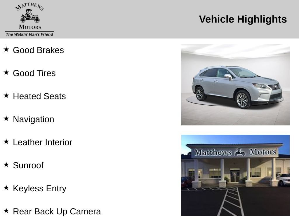 Used 2015 Lexus RX 350 FWD image 14
