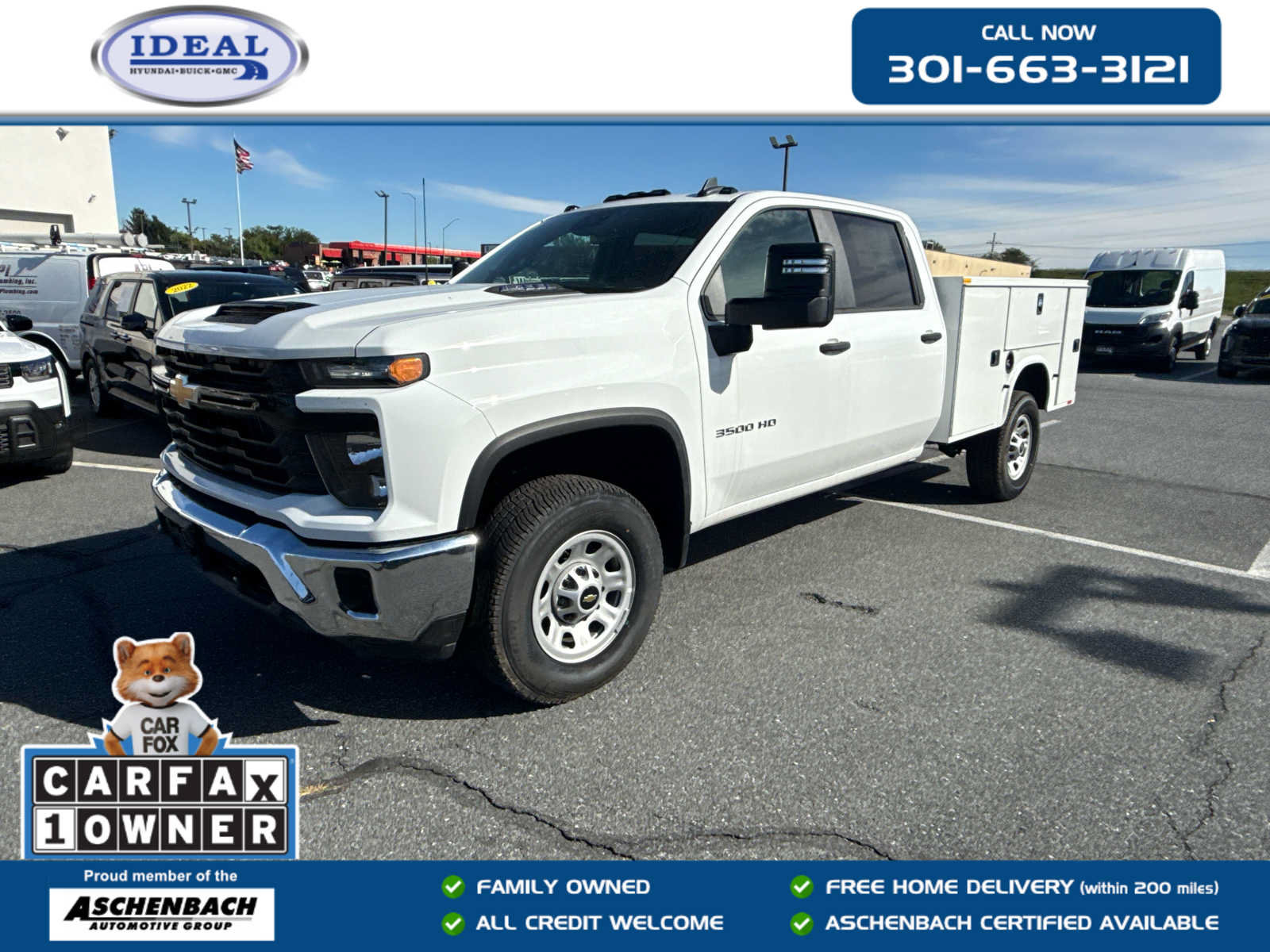 Used 2024 Chevrolet Silverado 3500 W/T w/ WT Convenience Package AWD/4WD image 1