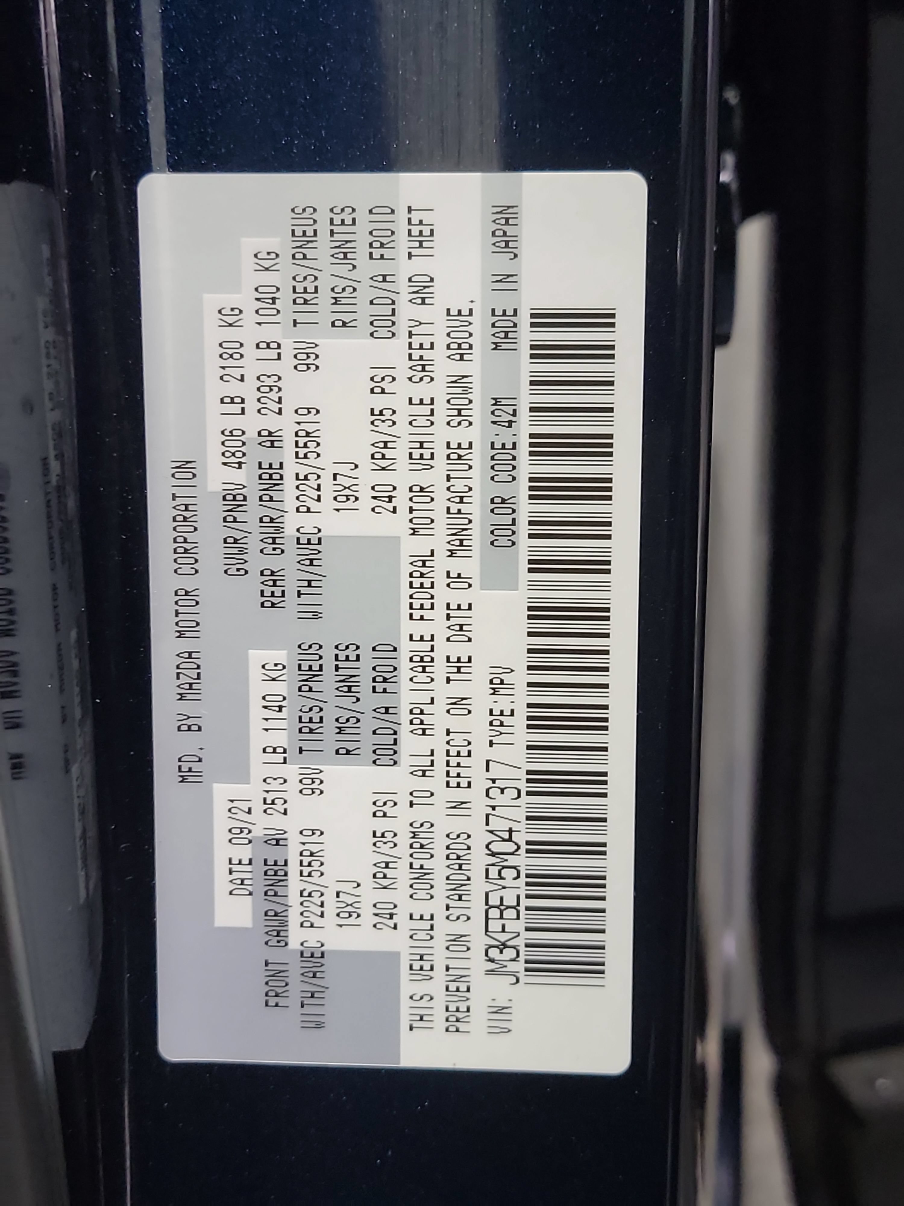 Used 2021 MAZDA CX-5 Signature AWD/4WD image 33