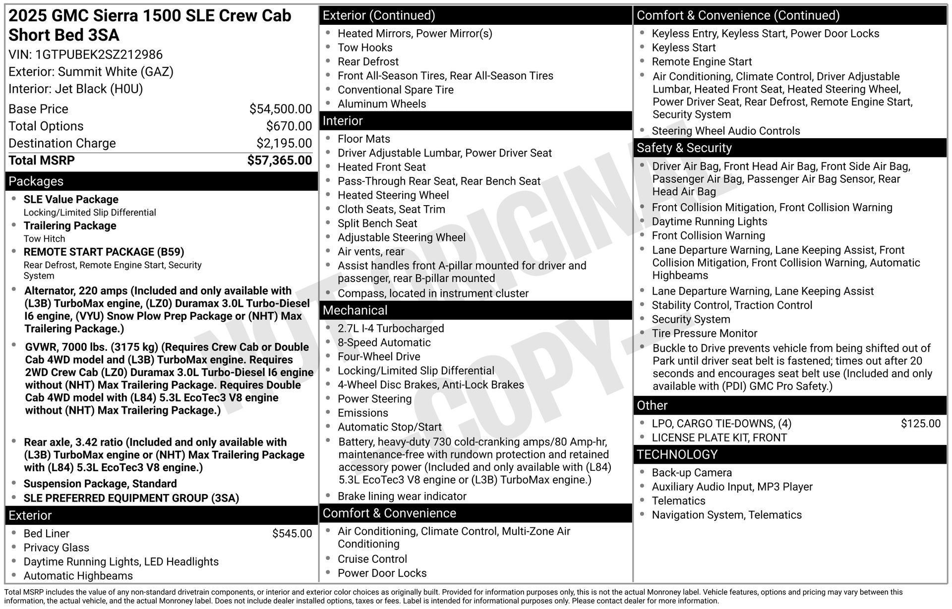 Used 2025 GMC Sierra 1500 SLE image 29