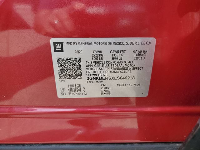Certified 2020 Chevrolet Blazer RS FWD image 34