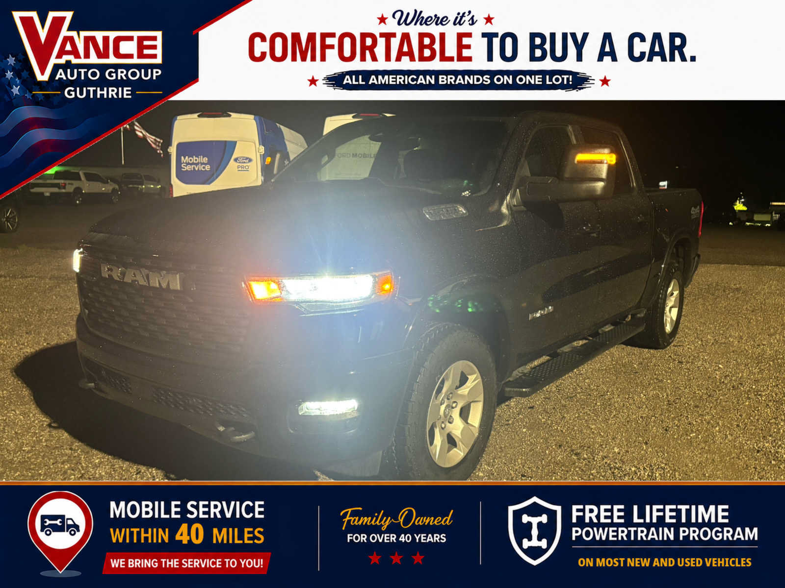 Used 2025 RAM 1500 Big Horn AWD/4WD image 1