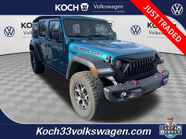 Used 2020 Jeep Wrangler Unlimited Rubicon w/ Steel Bumper Group image 1