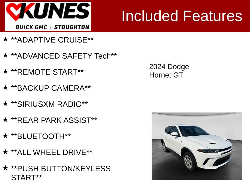 Used 2024 Dodge Hornet GT AWD/4WD image 2