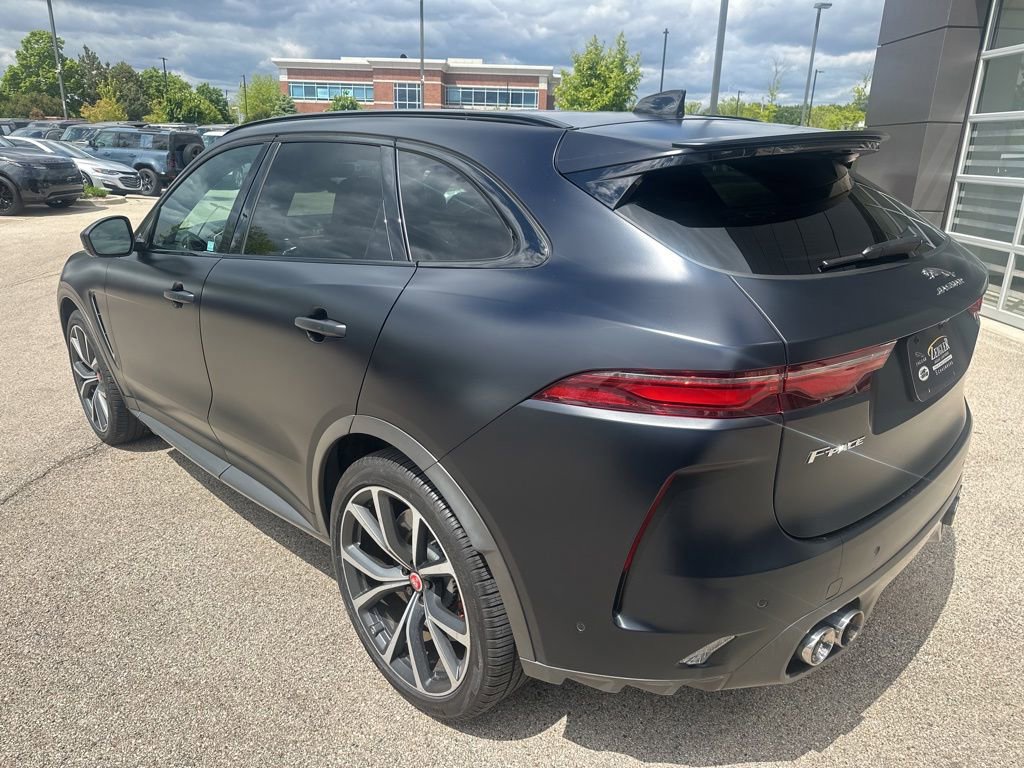 Used 2021 Jaguar F-PACE SVR AWD/4WD video 3