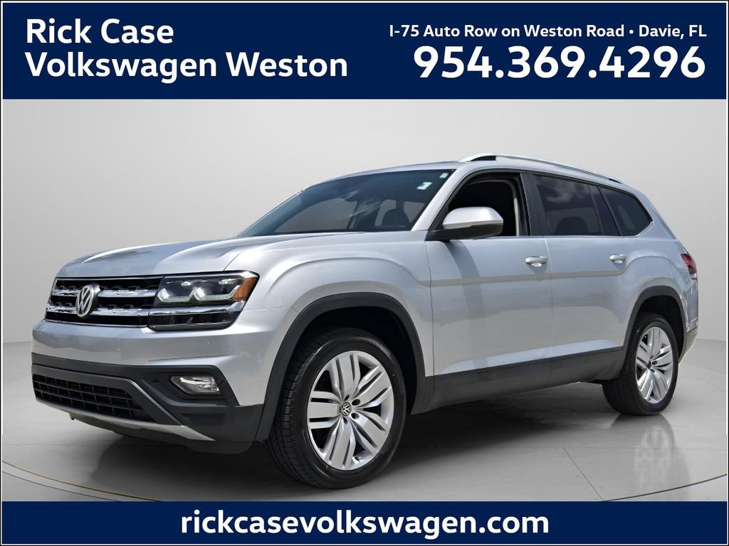Used 2019 Volkswagen Atlas SE w/ Towing Package FWD image 1