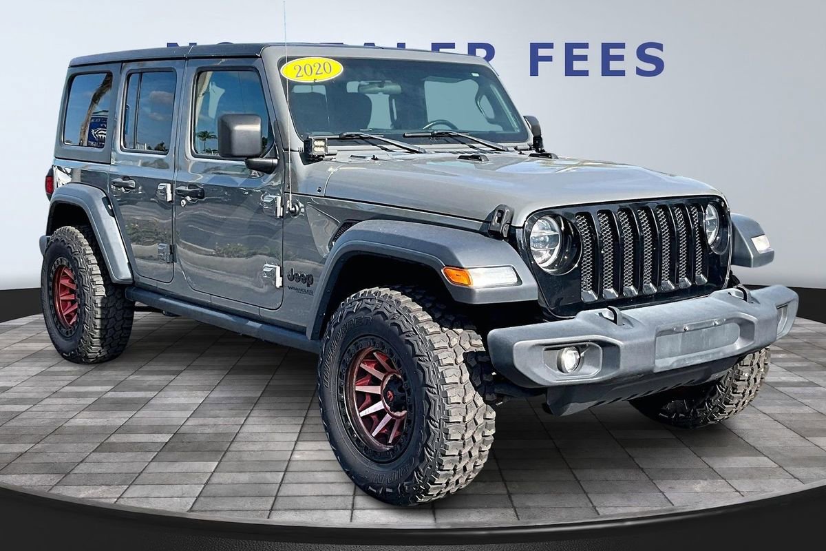Used 2020 Jeep Wrangler Unlimited Sport image 3