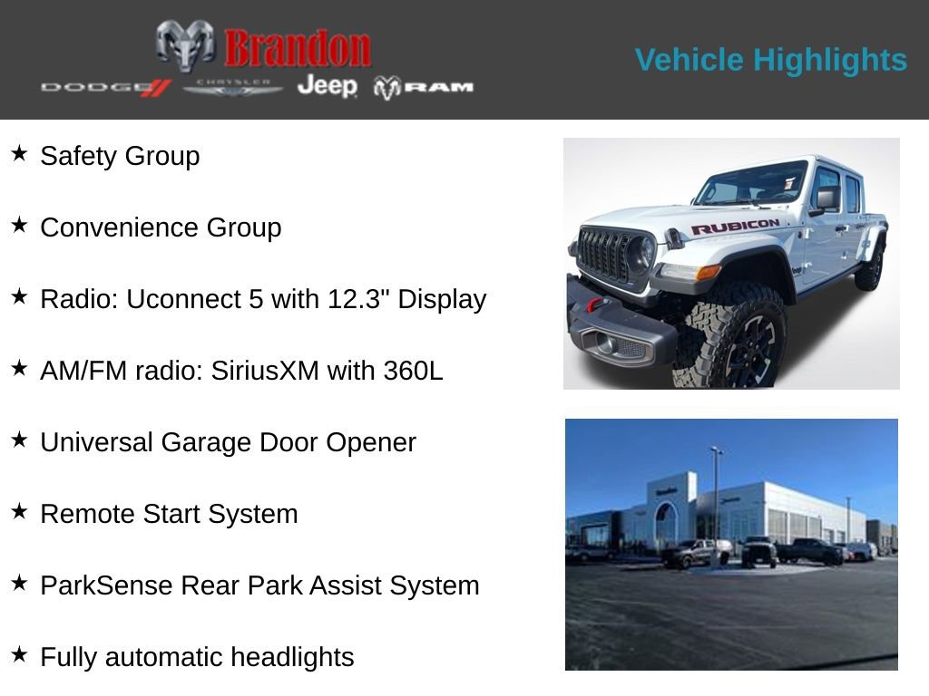 New 2026 Jeep Gladiator Rubicon image 2