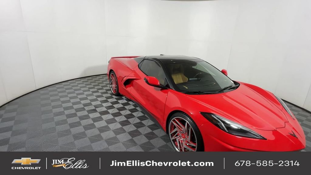 Certified 2023 Chevrolet Corvette Stingray Preferred Conv w/ Stealth Interior Trim Package image 2