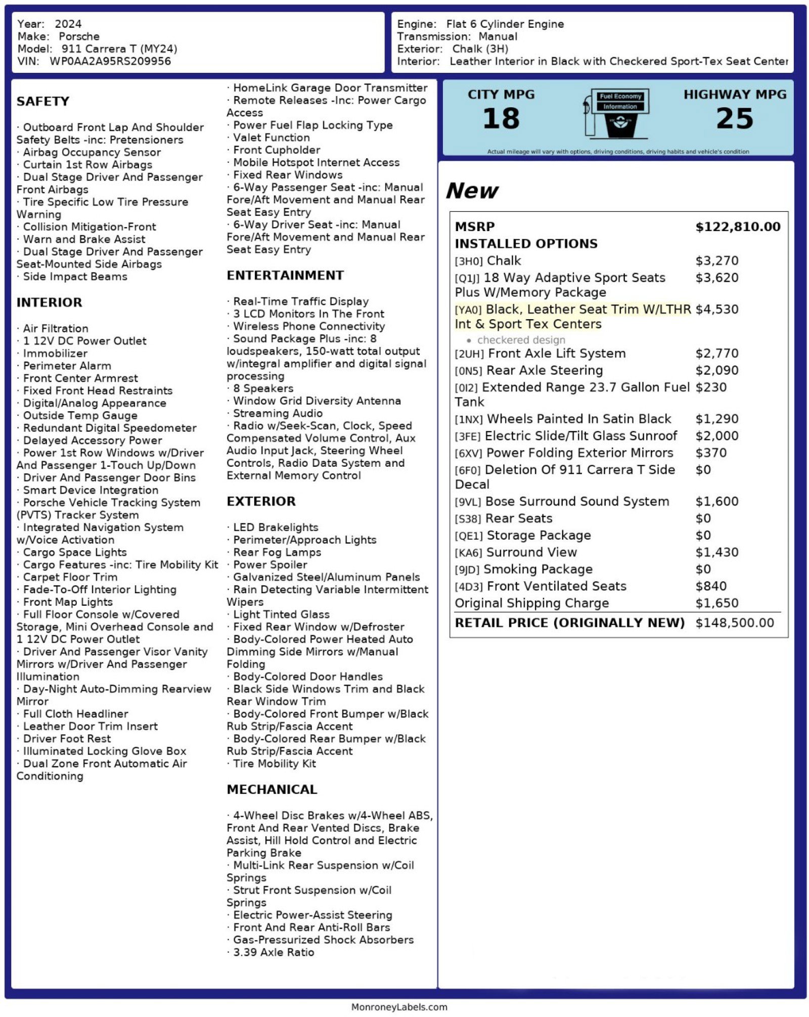 Used 2024 Porsche 911 Carrera T image 62