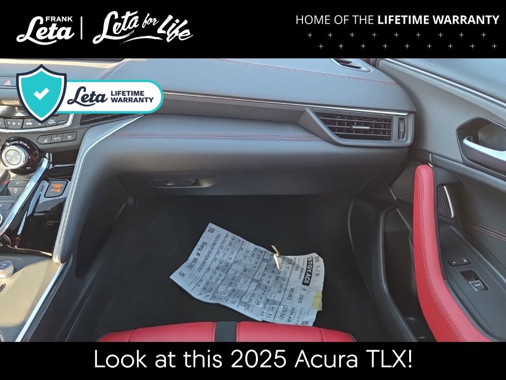 New 2025 Acura TLX SH-AWD w/ A-SPEC Pkg image 29