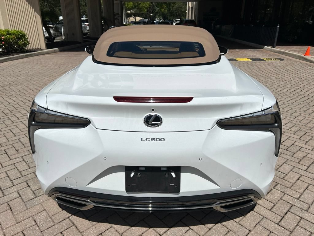 Certified 2021 Lexus LC 500 Convertible w/ Touring Package RWD image 16