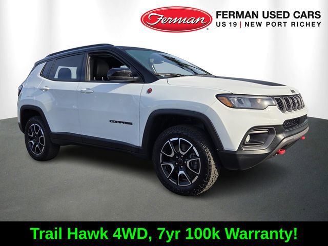 Certified 2025 Jeep Compass Trailhawk w/ Sun & Sound Group AWD/4WD image 1