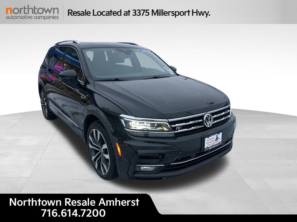 Used 2021 Volkswagen Tiguan SEL Premium R-Line w/ 3rd Row Seat Package video 1