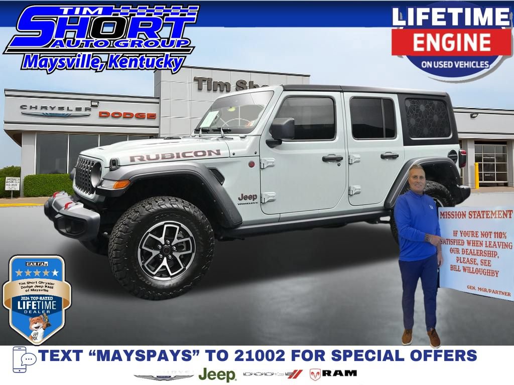 Used 2024 Jeep Wrangler Unlimited Rubicon w/ Convenience Group